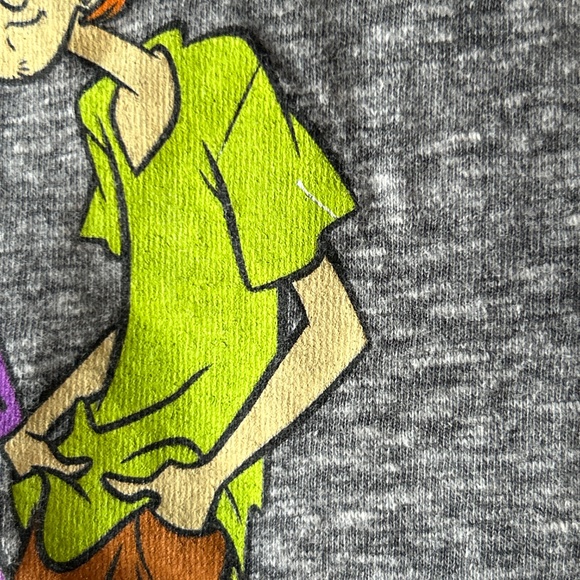Scooby Doo Tee Kohls Juniors Shaggy Fred Velma Daphne Large - Picture 7 of 12